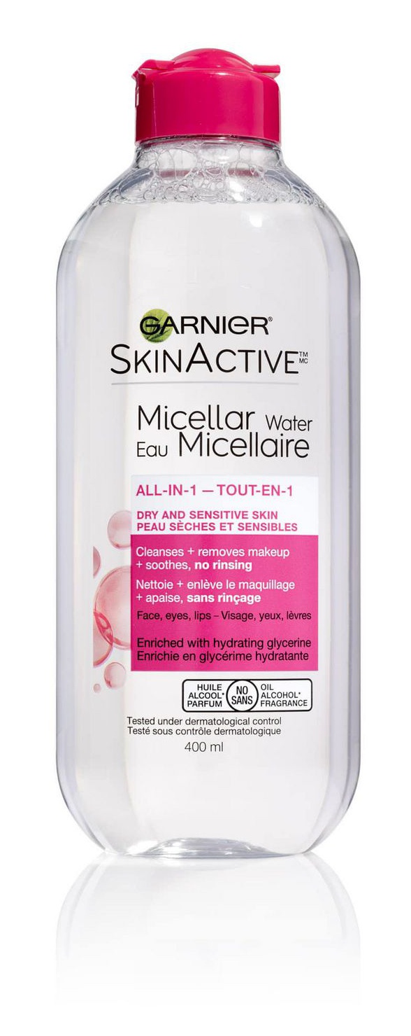 Garnier Micellar Cleansing Water For Dry, Sensitive Skin