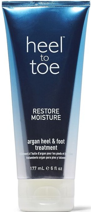 heel to toe Restore Moisture: Argan Heel & Foot Treatment