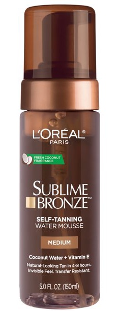 L'Oreal Paris Sublime Bronze Hydrating Self-Tanning Water Mousse