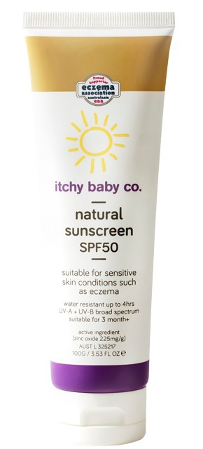 Itchy Baby Natural Sunscreen SPF50+