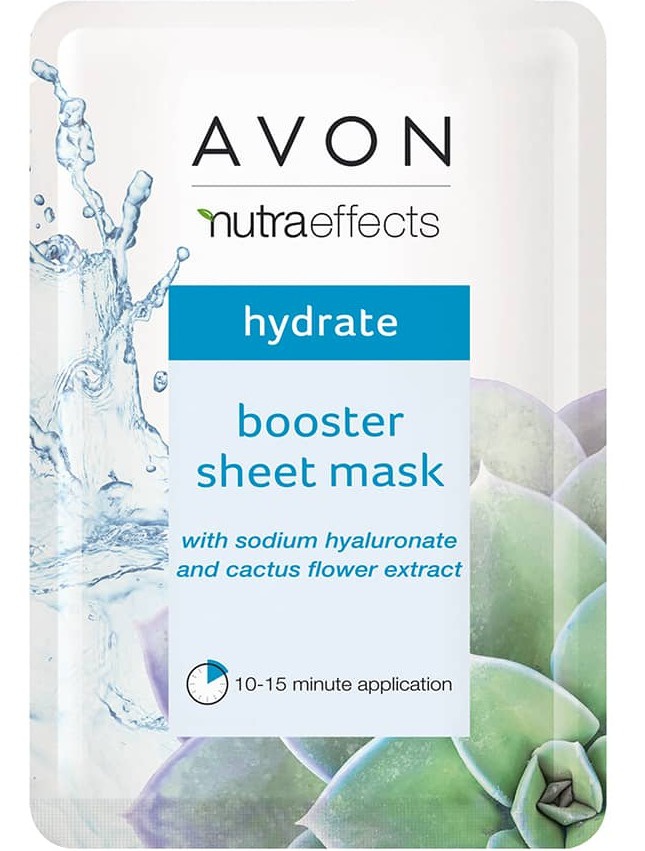 Avon Nutra Effects Hydrate Booster Sheet Mask