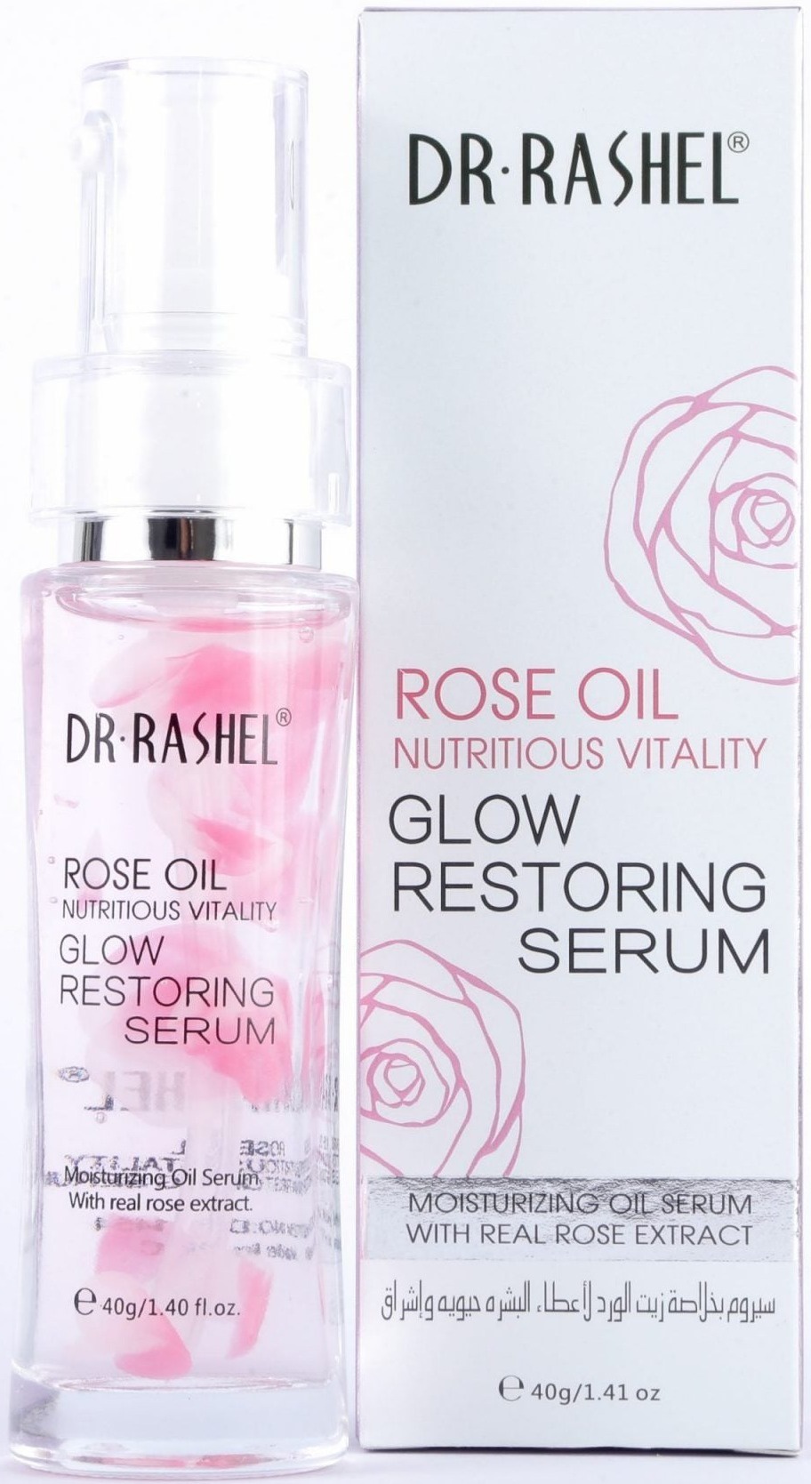 Dr.Rashel Rose Oil Nutritious Vitality Glow Restoring Serum
