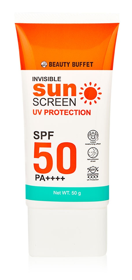 Beauty Buffet Invisible Sunscreen UV Protection SPF 50 Pa++++