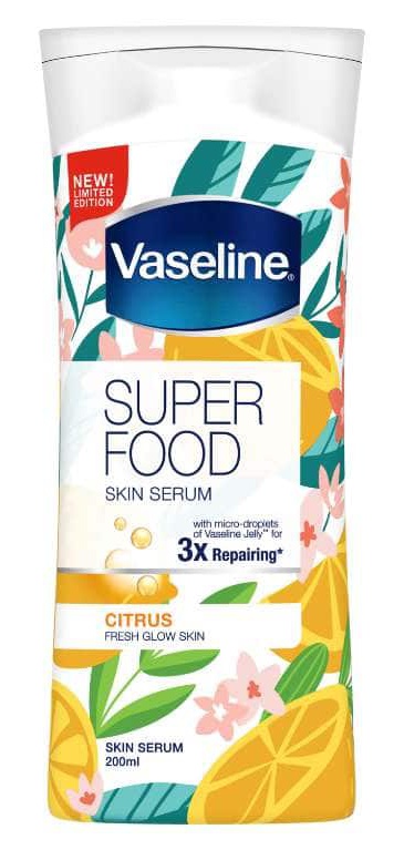 Vaseline Superfood Skin Serum Citrus Fresh Glow Skin