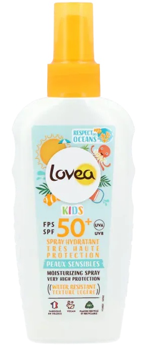 Lovea Kids Sun Moisturizing Spray SPF50 Bio