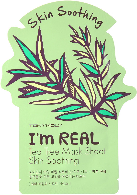 TonyMoly I'M Real Tea Tree Mask Sheet - Skin Soothing