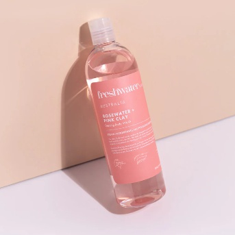 Freshwater Farm  Rosewater + Pink Clay Cleansing Body Wash