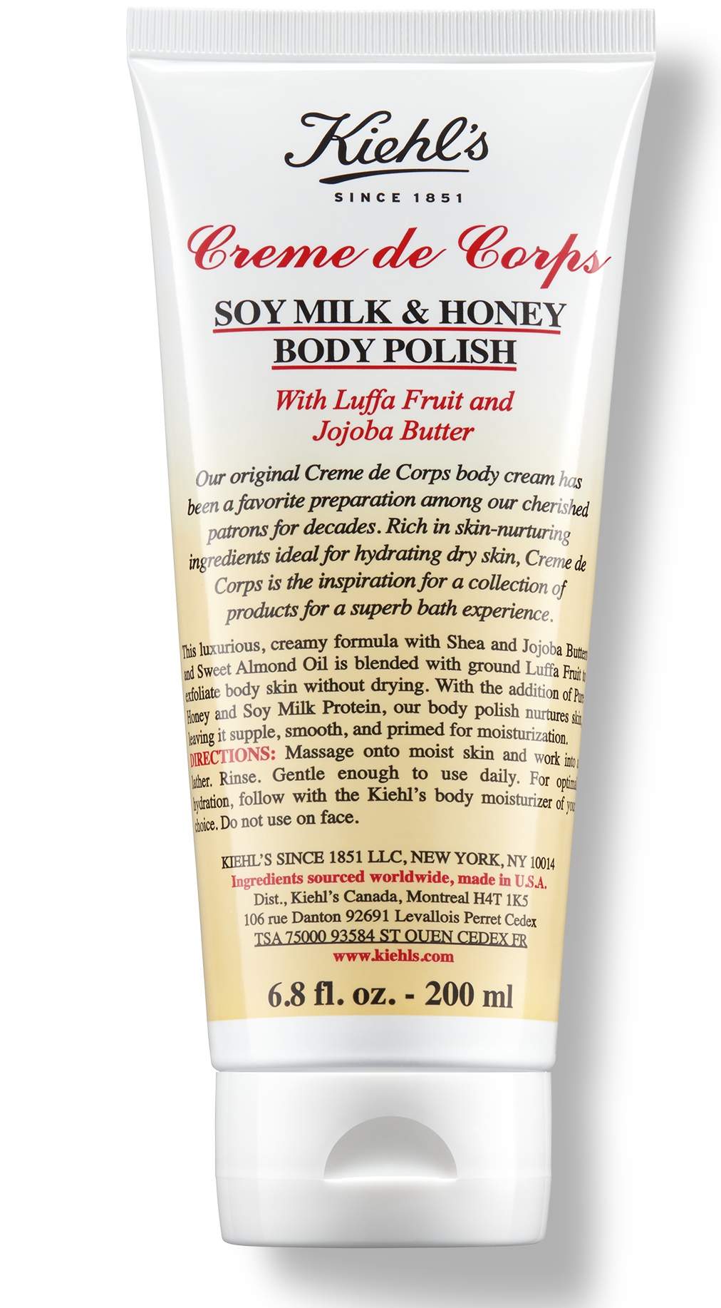 Kiehl’s Creme De Corps Soy Milk & Honey Body Polish