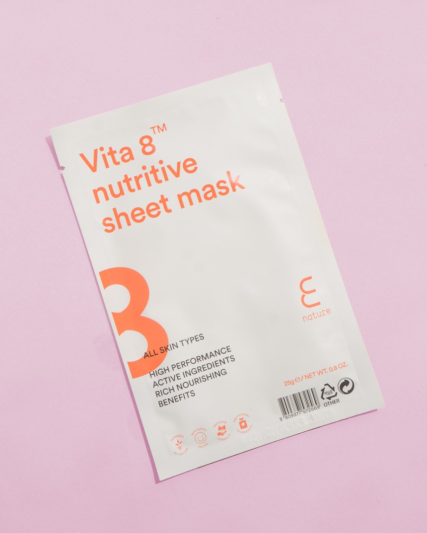 Enature Vita 8 Nutritive Sheet Mask
