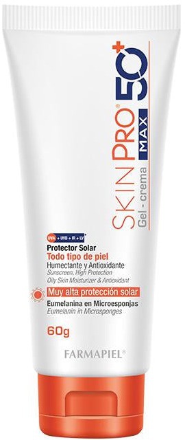 FarmaPiel Skinpro Max FPS 50+ Protector Solar Facial Gel-crema