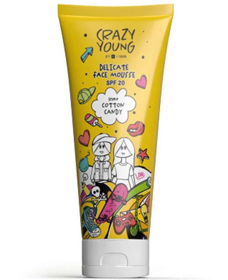 Hiskin Crazy Young Delicate Face Mousse SPF 20