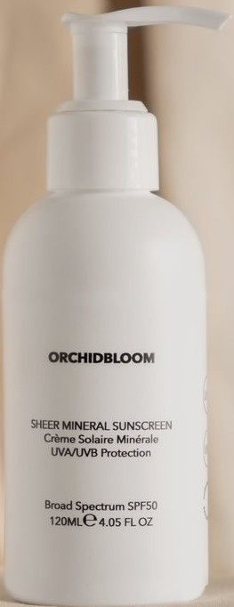 Orchidbloom Sheer Mineral Sunscreen SPF50