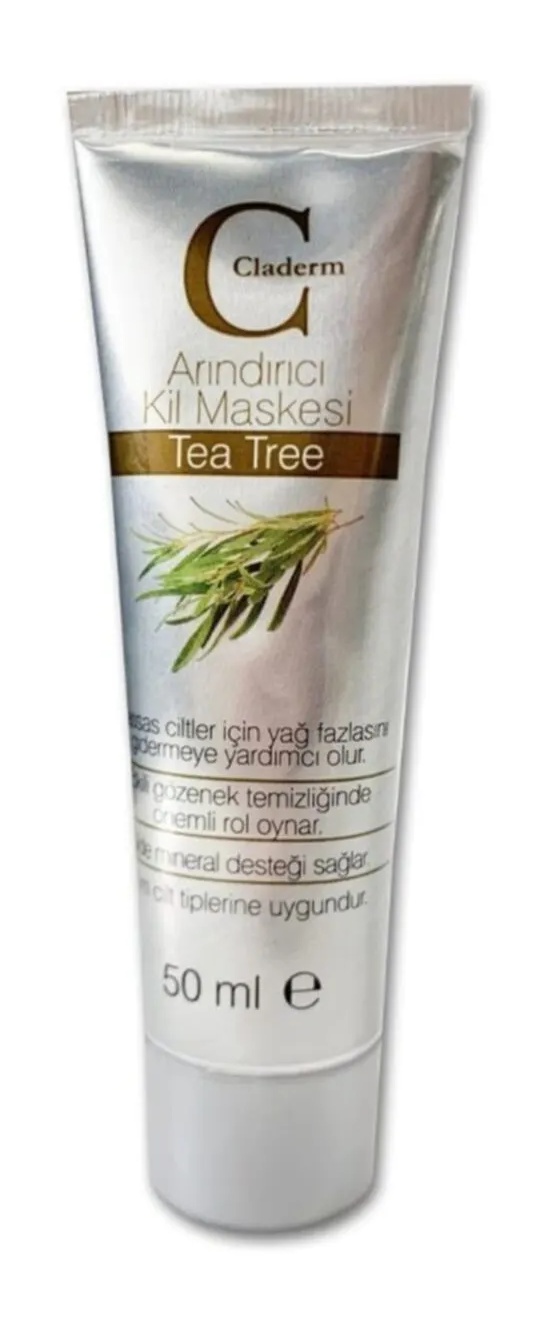 Claderm Tea Tree Oil Clay Mask