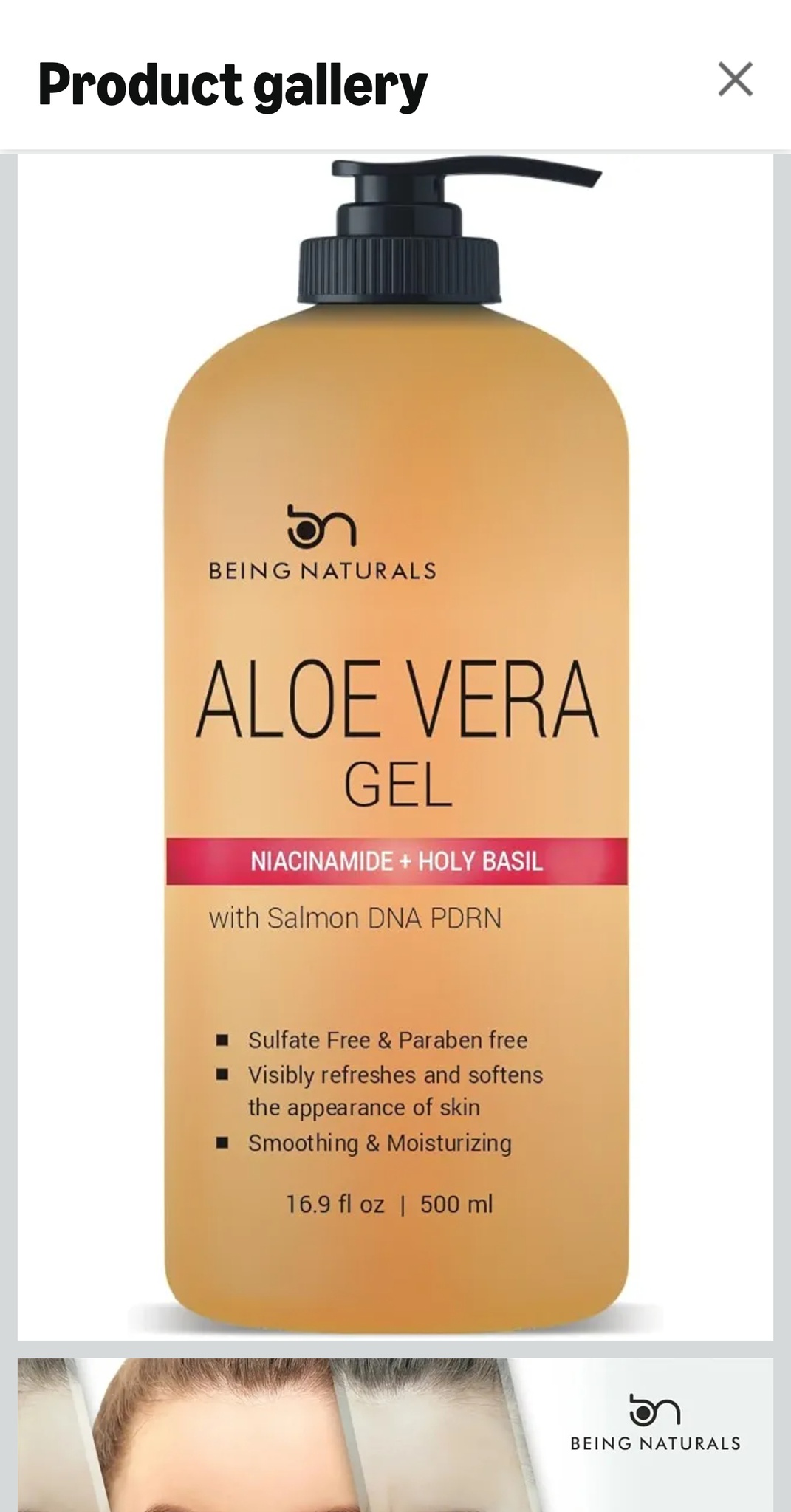 Being Naturals Salmon Dna + Niacinamide