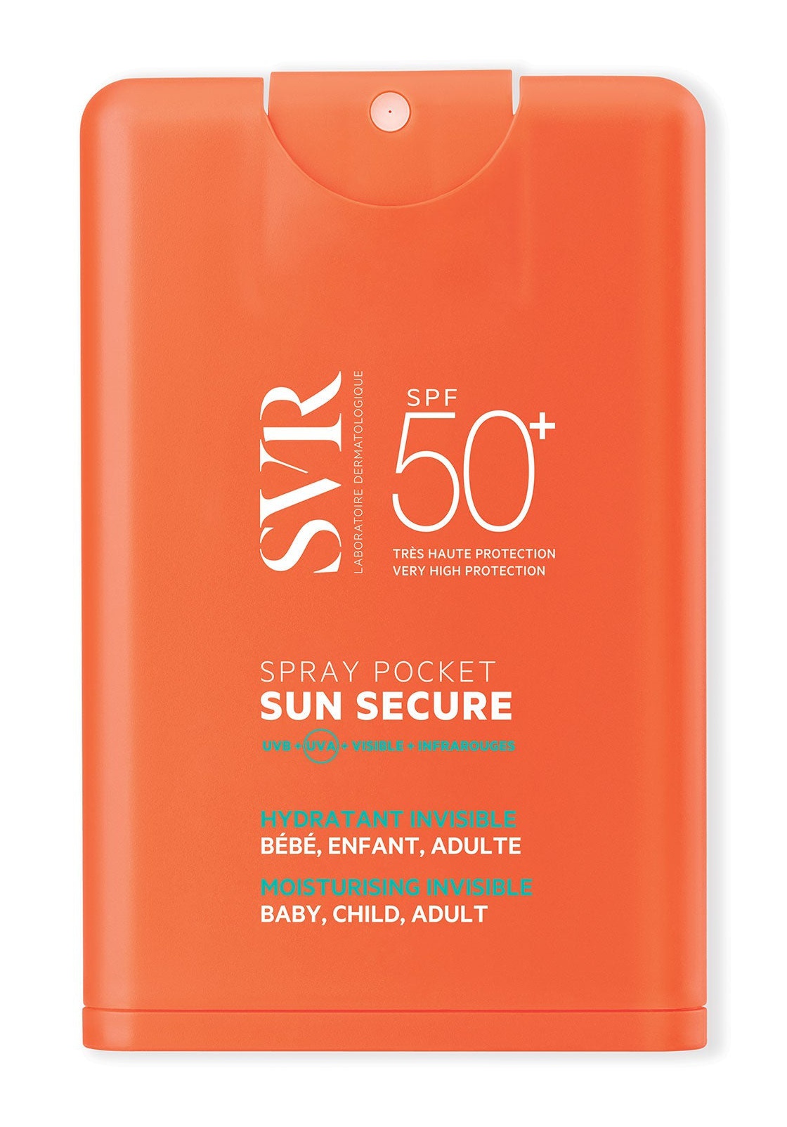 SVR Sun Secure Spray Pocket SPF50+