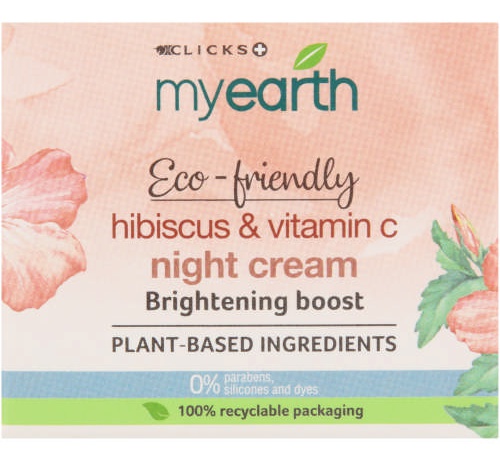MyEarth Hibiscus & Vitamin C Brightening Boost Night Cream