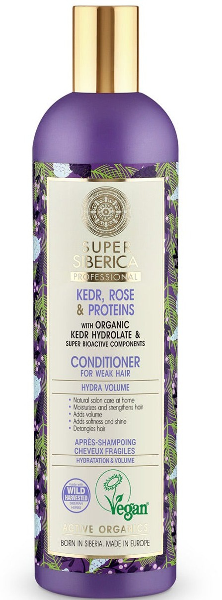 Natura Siberica Kedr, Rose & Proteins Conditioner