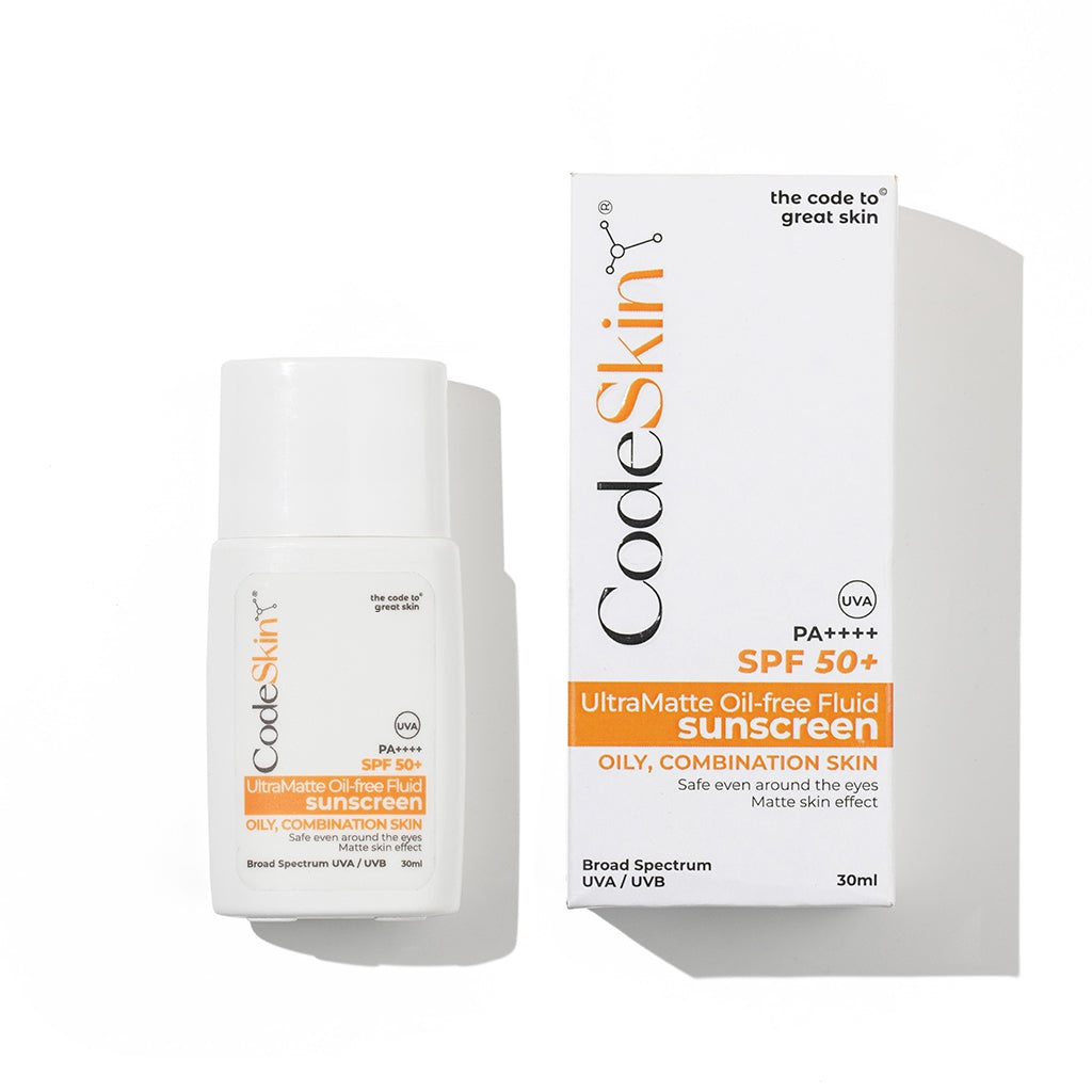 CodeSkin Ultramatte Oil-free Fluid Sunscreen