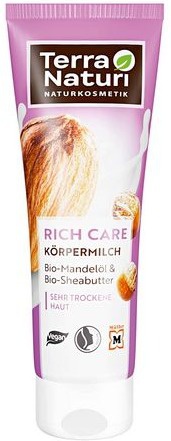 Terra Naturi Rich Care Körpermilch Bio-Mandelöl & Bio-Sheabutter