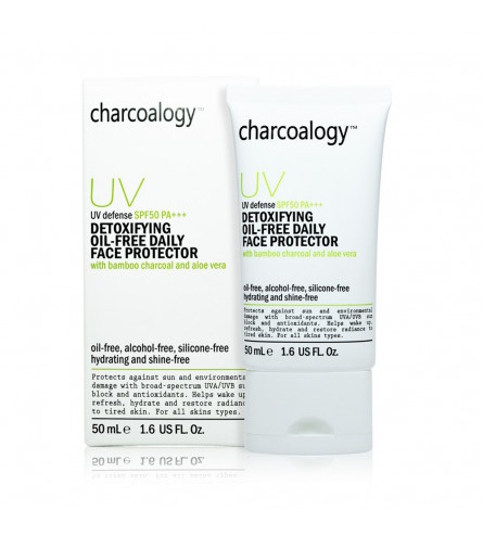Charcoalogy Detoxifying Oil-Free Daily Face Protector Spf50 Pa+++