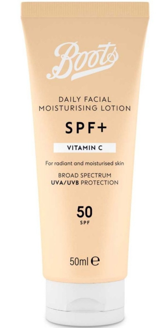 Boots SPF+ Vitamin C Moisturising Lotion SPF50