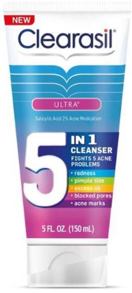 Clearasil Ultra 5 In 1 Wash