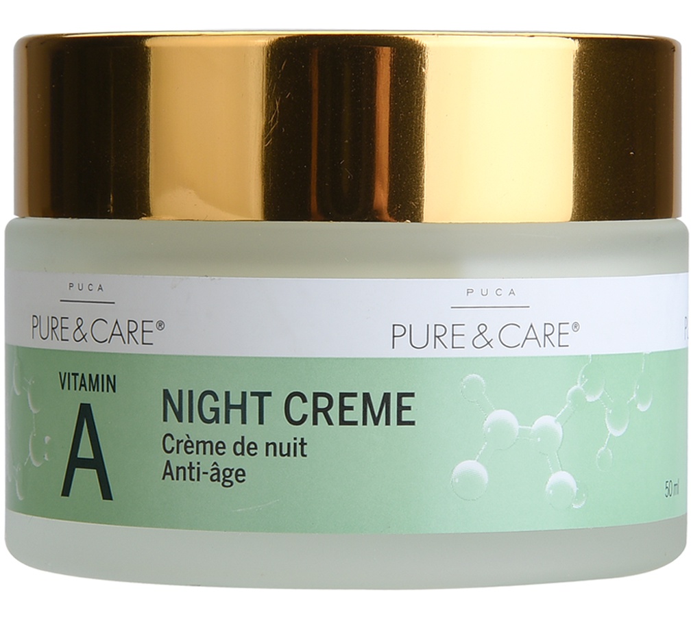 Puca Pure & Care Night Cream - Vitamin A