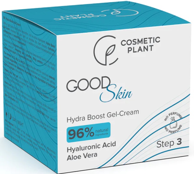 Cosmetic Plant Good Skin – Hydra Boost Gel-cream Cu Acid Hialuronic, Minerale Și Aloe Vera