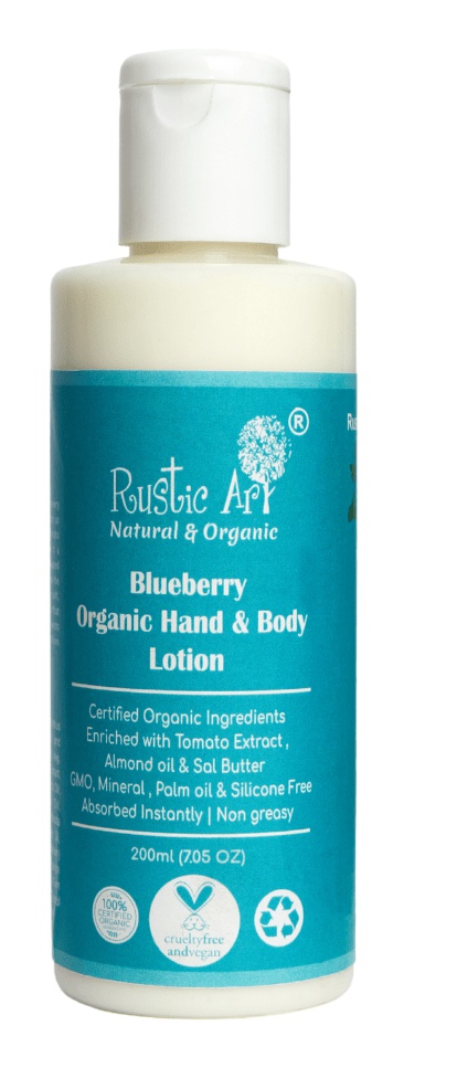 Rustic art Blueberry Hand & Body Lotion