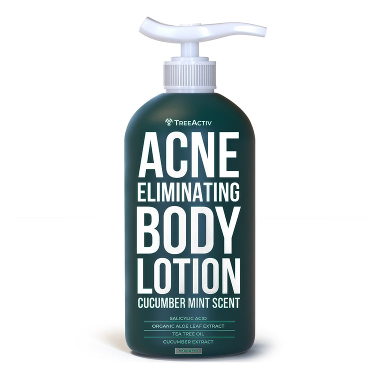 TreeActiv Acne Eliminating Body Lotion, Cucumber Mint