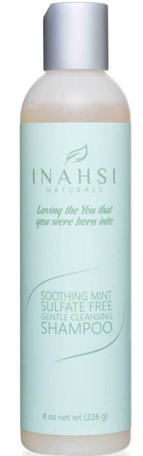 Inahsi Naturals Soothing Mint Gentle Cleansing Shampoo