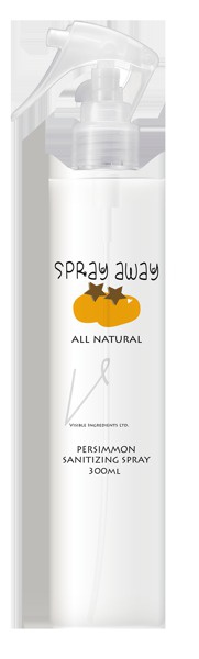 Visible Ingredients Spray Away Persimmon Sanitizing Spray