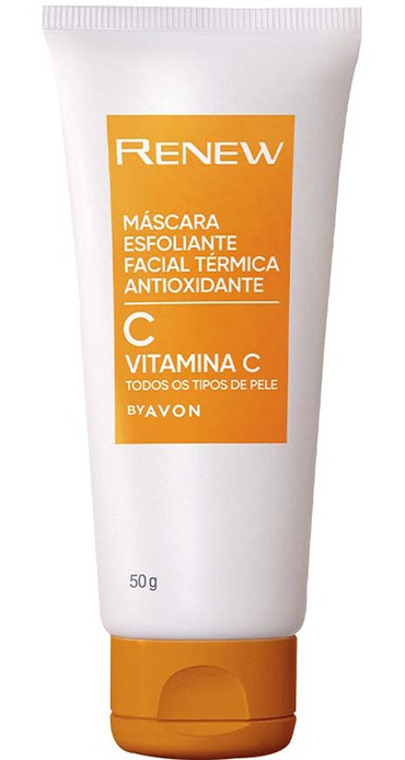Avon Renew Máscara Esfoliante Facial Térmica Antioxidante Vitamina