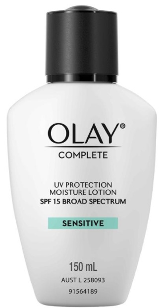 Olay Complete UV Protection Moisturiser Lotion Sensitive SPF15