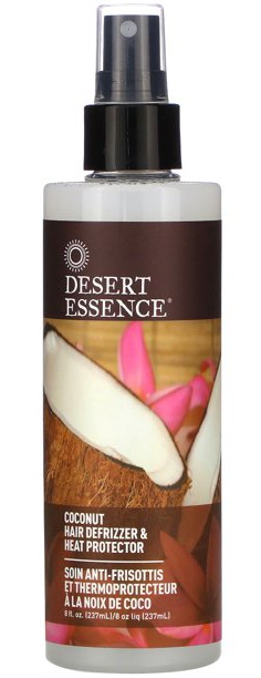 Desert Essence Hair Defrizzer & Heat Protector