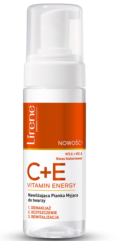 Lirene C+E Vitamin Energy Moisturizing Face Cleansing Foam