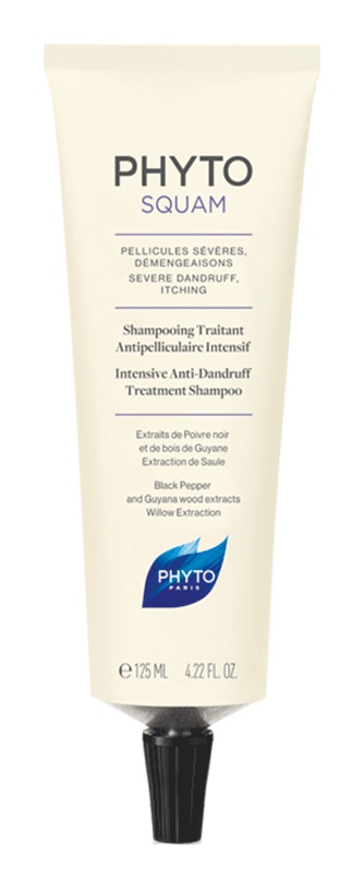 PHYTO SQUAM Intensive Anti-Dandruff Treatment Shampoo: Black Pepper & Guyana Wood Extracts