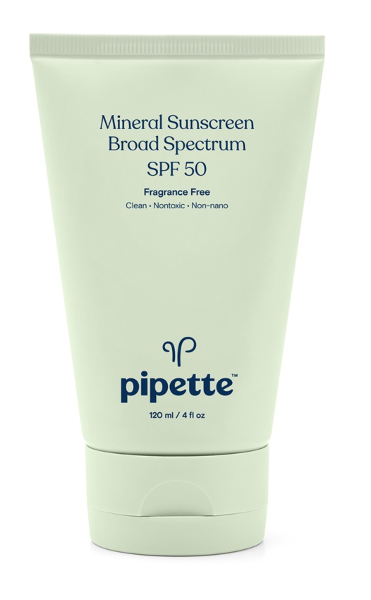 Pipette Mineral Sunscreen Broad Spectrum Spf 50
