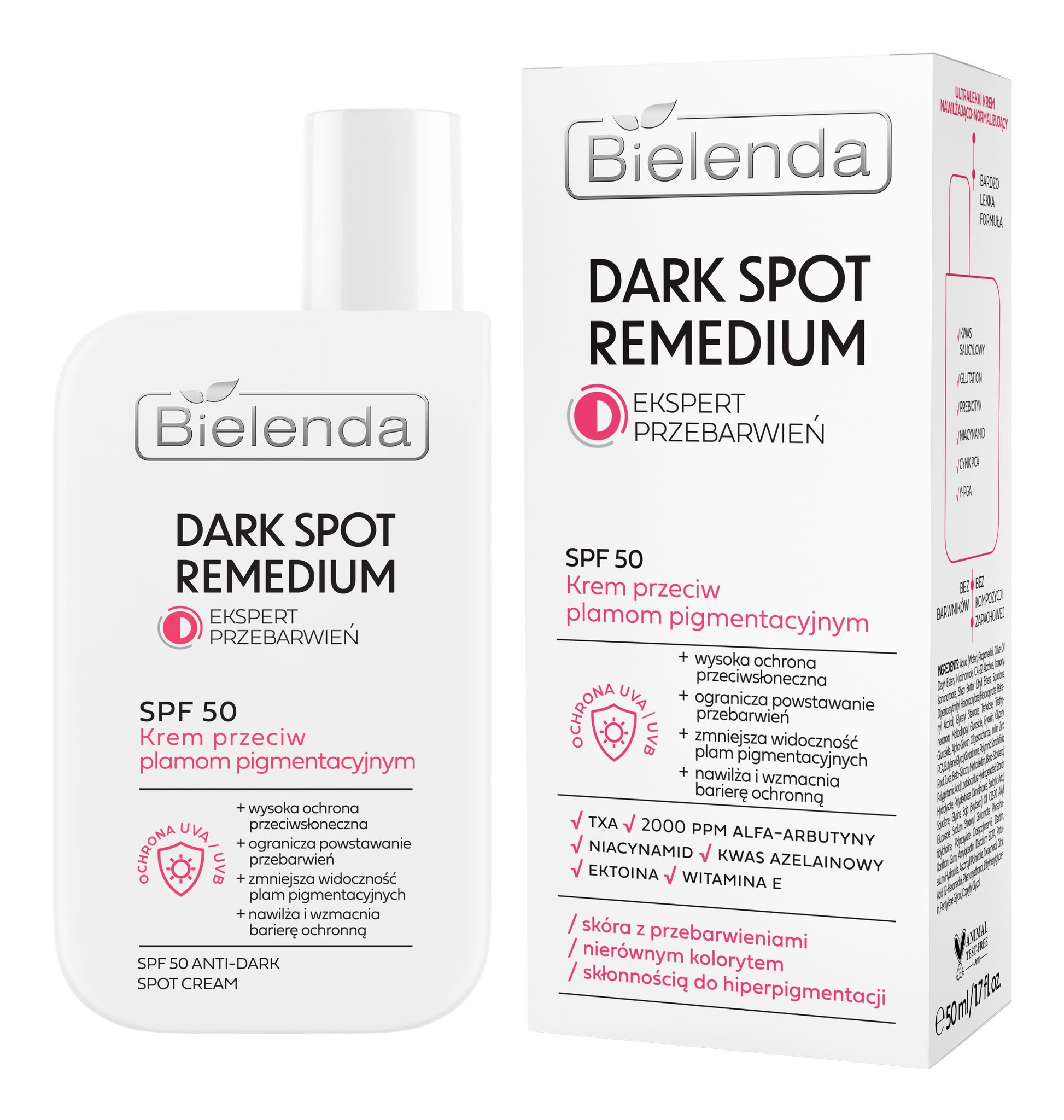 Bielenda Dark Spot Remedium Anti-Dark Spot Cream SPF 50