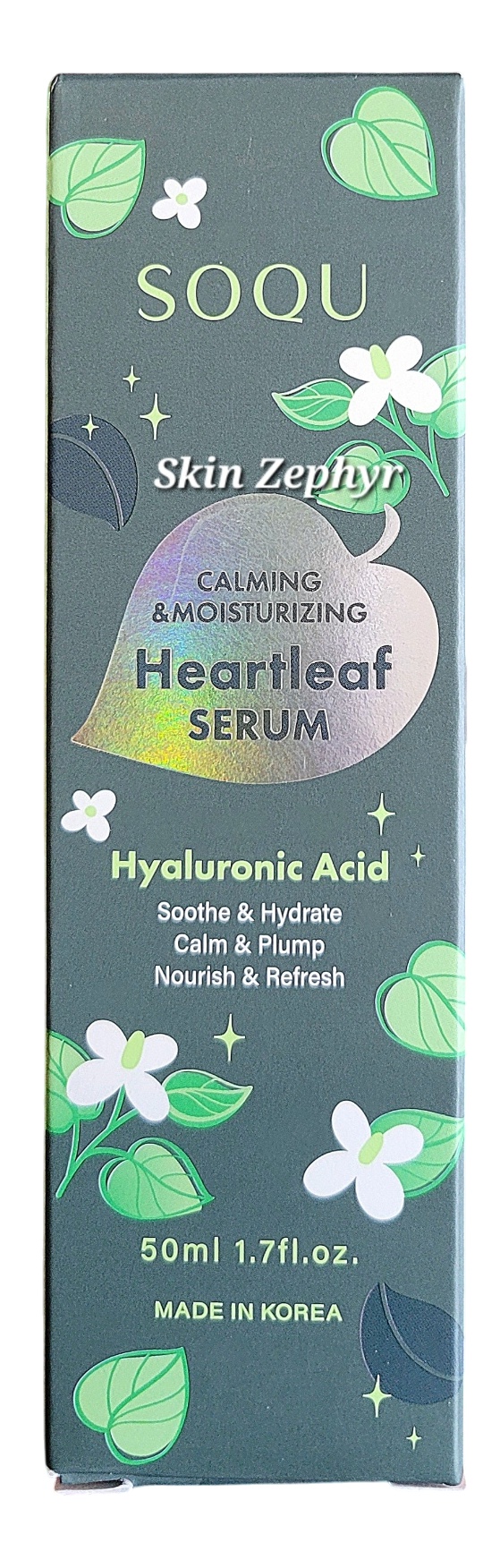 SOQU Calming And Moisturizing Heartleaf Serum