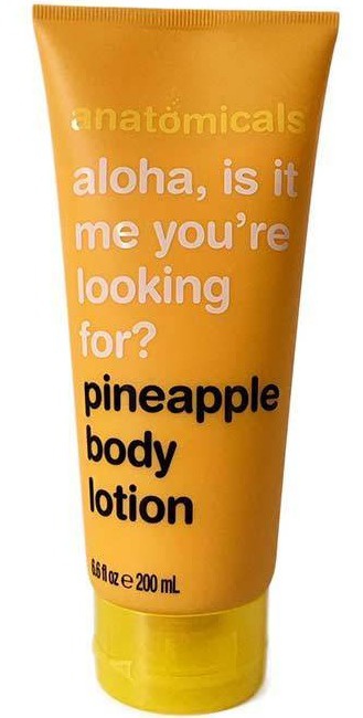 Anatomicals Is It Me You're Looking For Pineapple Body Lotion