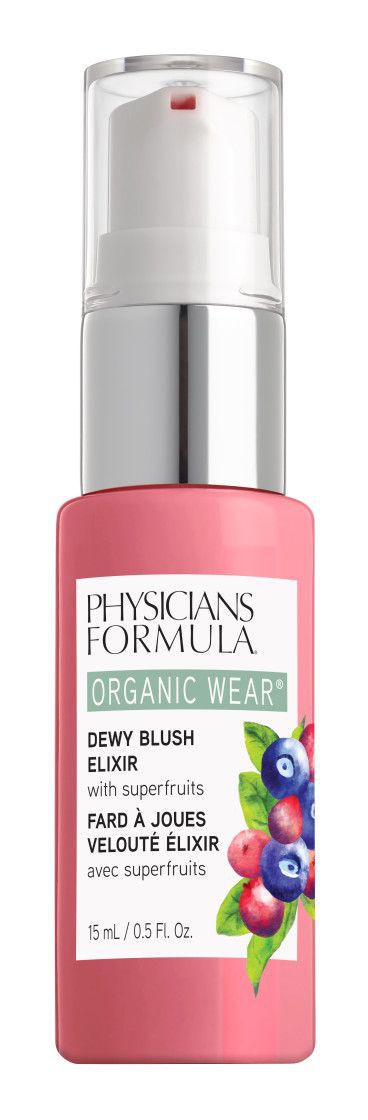 Physicians Formula Organic Wear Dewy Blush Elixir, Pink Berry