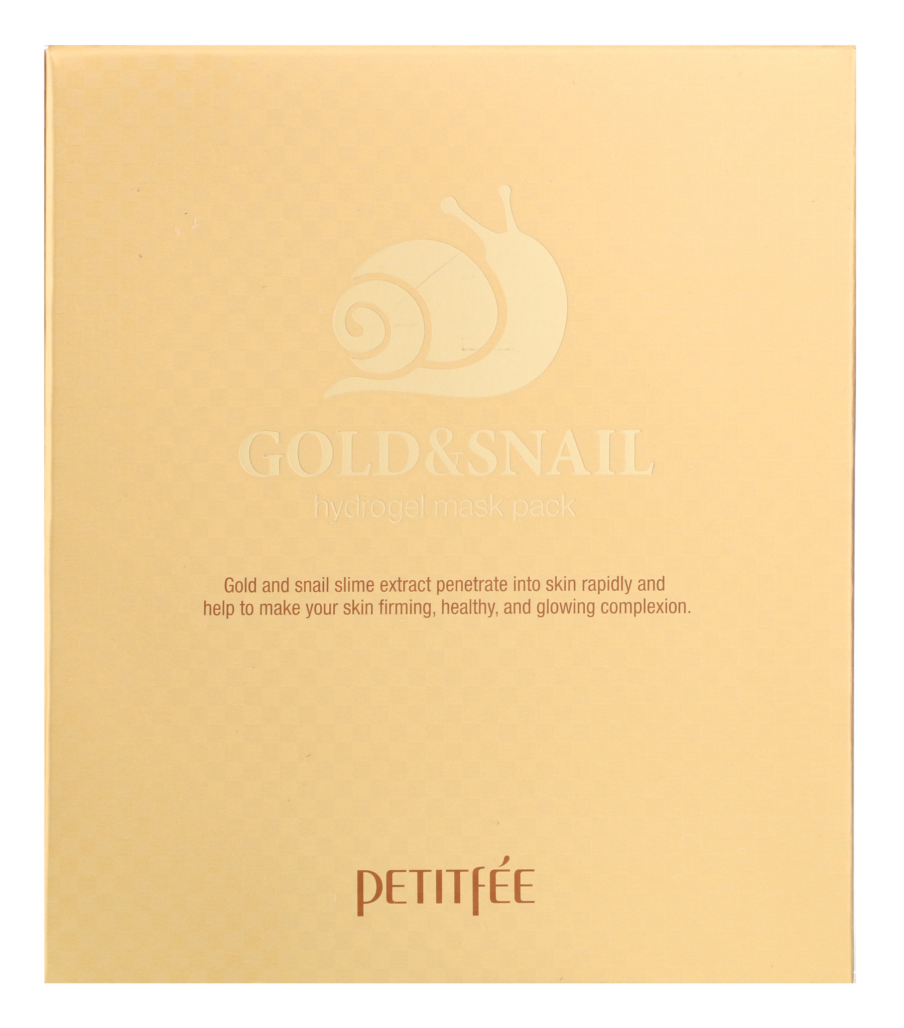 Petitfee Gold & Snail Hydrogel Beauty Mask Pack