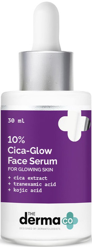 The derma CO 10% Cica Glow Face Serum