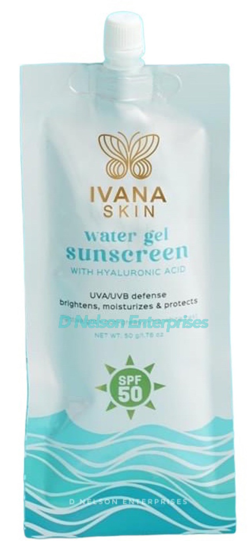 Ivana Skin Water Gel Sunscreen With Hyaluronic Acid