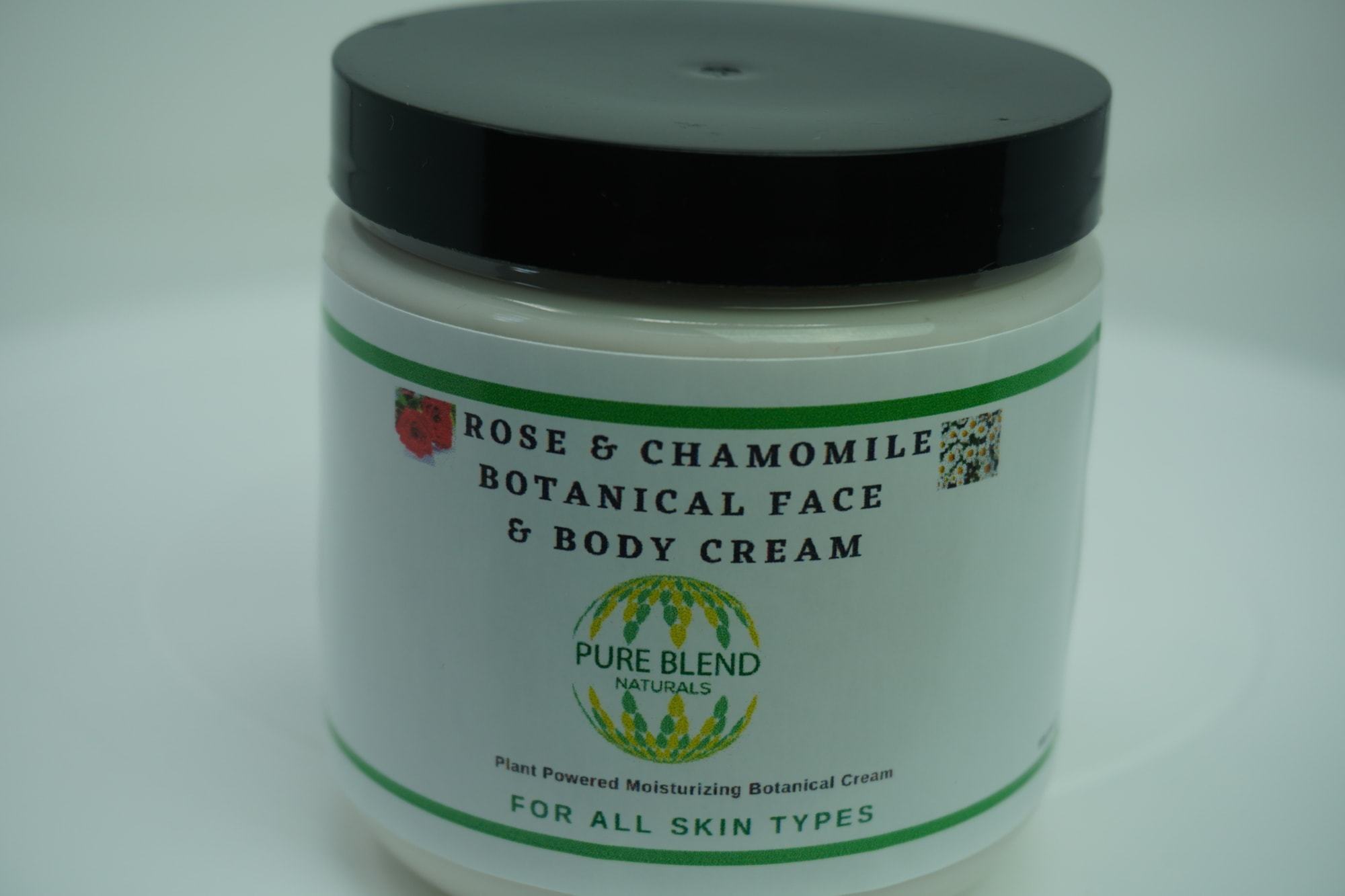 Pure Blend Naturals Rose And Chamomile Face & Body Cream