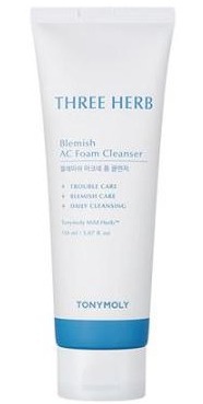 TonyMoly Three Herb Blemish AC Foam Cleanser