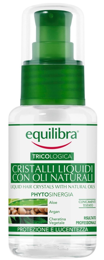 Equilibra Tricologica Cristalli Liquidi Con Oli Naturali (Liquid Hair Crystals With Natural Oils)
