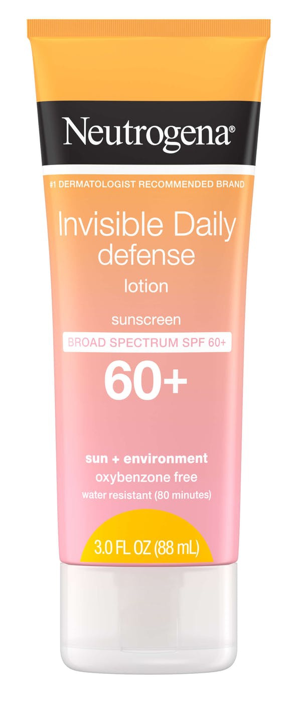 Neutrogena Invisible Daily Defense Sunscreen Lotion SPF 60+