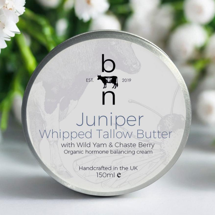 Bold Natural Soap Juniper Whipped Tallow Butter